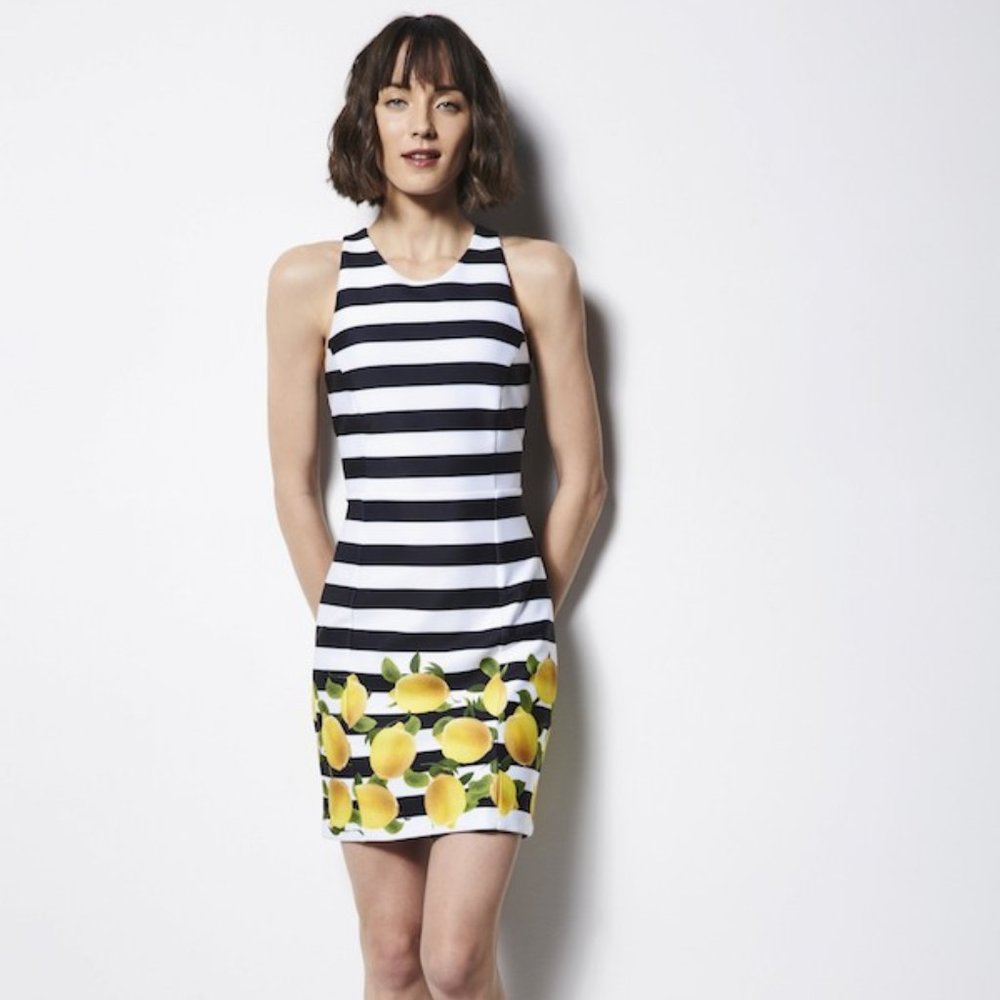 NWOT Milly for DesignNation Striped Dress